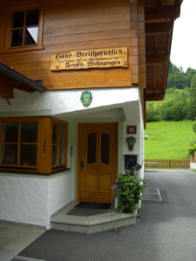 Haus Breithornblick Daire Maria Alm am Steinernen Meer Dış mekan fotoğraf
